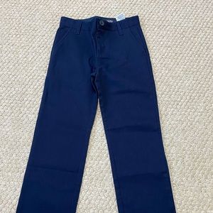 New Old Navy Straight Built-in-Flex Slim Sz 7 Uniform
